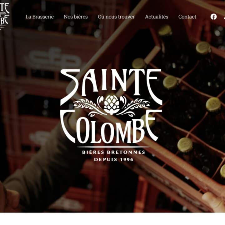 Brasserie Sainte Colombe par YL Solutions Web