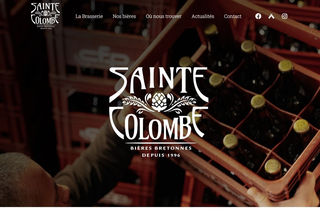 Brasserie Sainte Colombe par YL Solutions Web