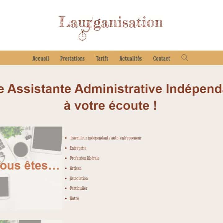 Laur'ganisation par YL Solutions Web