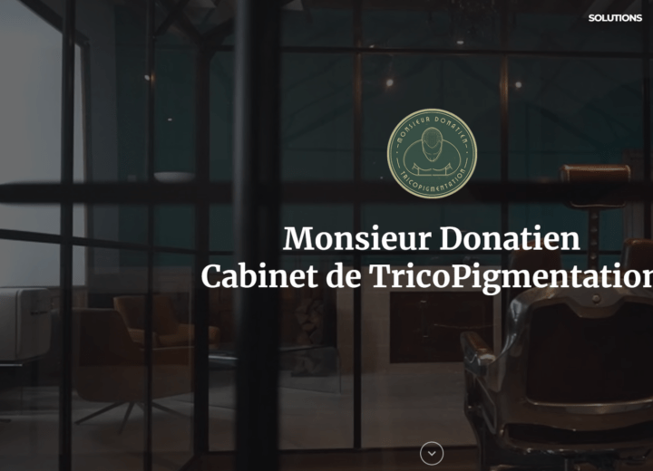 Monsieur Donatien par YL Solutions Web