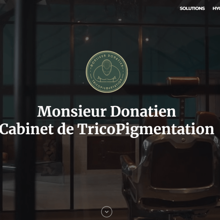 Monsieur Donatien par YL Solutions Web