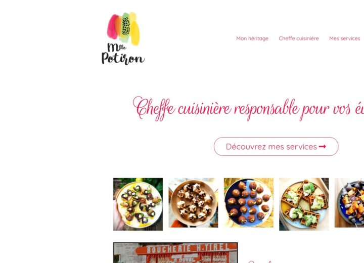 Mlle Potiron par YL Solutions Web